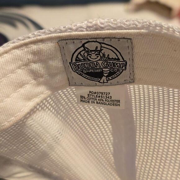 Bubba Gump Shrimp Co Restaurant & Market Hat Cap SAN ANTONIO Riverwalk - Picture 8 of 9